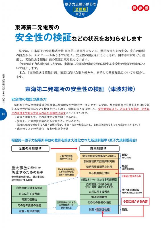 原子力広報いばらき全県版第３号表紙