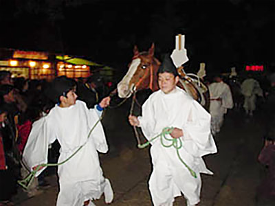 白馬祭(鹿島神宮)