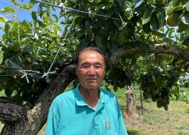茨城県梨組合連合会会長、糸賀和則さん