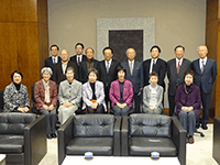 関西茨城県人会の郷土訪問