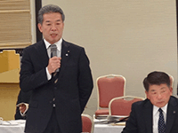 福島・茨城・栃木・群馬・新潟五県議会議長会に出席