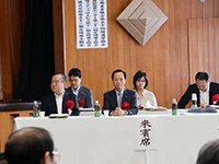 茨城県農業協同組合中央会・各会通常総会に出席