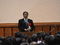 「令和元年度茨城県高等学校総合体育大会総合開会式」に出席