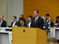 「令和元年度市町村長・市町村議会議長会議」に出席