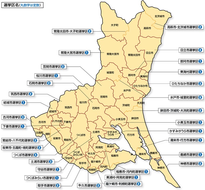 選挙区図