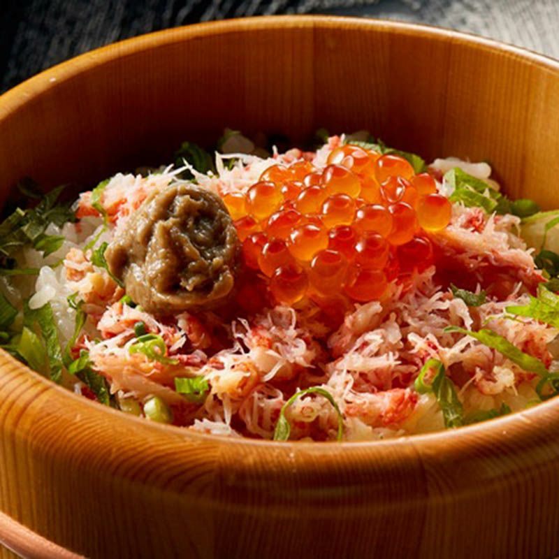 おうちでかじま丼セット（カニ丼・サーモンいくらの親子丼）01