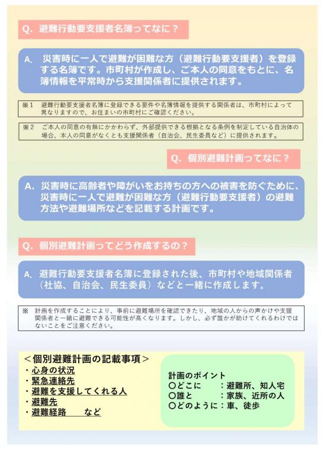 啓発チラシ②