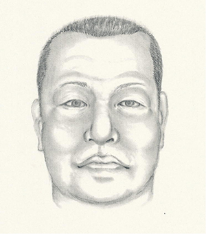 男性の似顔絵1