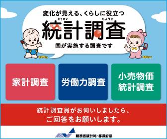 総務省統計局「家計調査・労働力調査・小売物価統計調査のご紹介」