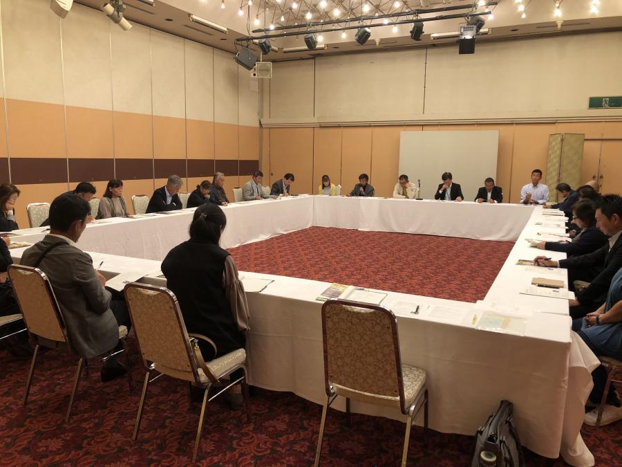 結城地域農業経営士夫婦合同研修会の様子