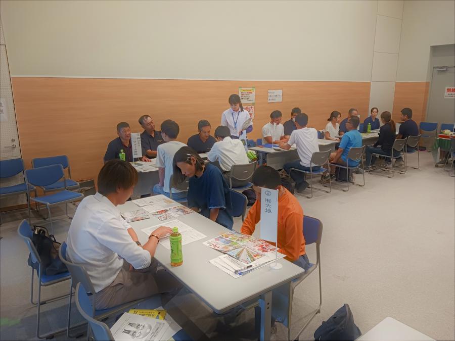就農相談会の様子