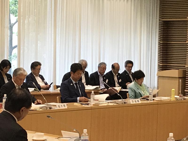 令和元年度春関東知事会の様子2