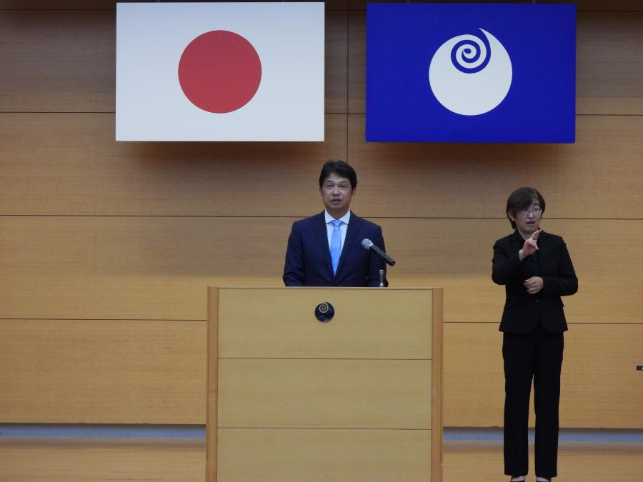 知事挨拶